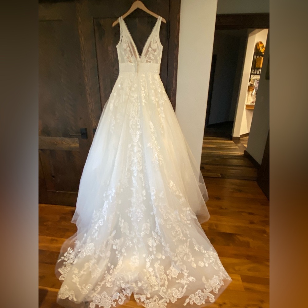 Justin Alexander Ballgown Wedding Dress